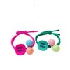 Anel de cabelo com letra Dongdaemun coreano, tiara para coque de menina, rabo de cavalo, adorno de cabeça versátil, elástico, corda de cabelo