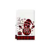 Paño de cocina navideño transfronterizo europeo y americano gofrado navideño de cocina absorbente paño de té multifuncional paño de limpieza para lavar platos