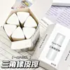 Borracha Triangular sem Resíduos, Ultra-Limpa, Especialmente Projetada para Alunos do Ensino Fundamental Limpar em Tiras, Limpa sem Deixar Rastros, Yiwu