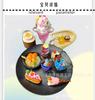 Comercio Exterior Último pedido Postre Artificial Helado Copa Sundae Llavero Japonés y Coreano Colgante Refrigerador Pegatina Comida Juguete Bolsa Sorpresa