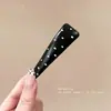 Pinza para el Cabello Triángulo de Lunares Dulce Fresco Estilo Coreano Flequillo Lateral Versátil Pinza de Alto Nivel para el Cabello Accesorios para el Cabello Nuevos 2026