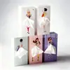 Falda Versátil Personalizada Caja de Cartón Creativa Caja Blanca Pequeña Caja de Cartón Blanco Caja de Cartón Corrugado Caja de Color de Cartón Personalización