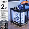 Suporte para Gabinete de Computador de Sala de E-Sports, Rack de Armazenamento Base Móvel de Múltiplas Camadas, Carrinho de Piso para Uso Doméstico Sob a Mesa