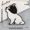 Patch de etiqueta bordada original patch autoadesivo bordado pelúcia desenho animado cachorrinho acessórios para roupas acessórios diy adesivos de tecido