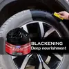 Kineshinex Abrillantador de Neumáticos de Coche, Negro y Cera Duradera para Neumáticos, Mantenimiento, Antienvejecimiento, Antirroturas