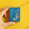 Ímãs de Geladeira em Formato de Livro, Mini Livros, Produtos Culturais e Criativos Chineses, Prefácio de Li Bai ao Pavilhão de Tengwang, Torre Yueyang, Inscrição de Confúcio sobre o Quarto Simples, e Vestindo as Tropas