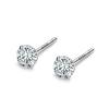 Aretes de circonita de plata de ley S999 para dormir sin necesidad de quitarse los aretes, palitos para las orejas, nuevos aretes de temperamento femenino 2021