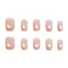 Línea Francesa Ojo de Gato Brillante Textura de Alta Gama Estilo Girly Estilo Hermana Real Manicura Estilo Corto 30-t Manicura Portátil