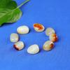 Jade de Hotan de Xinjiang Piedra Cruda Material Semilla Pulsera DIY Material Semilla Piel Negra Piel Roja Piedra Cruda Cuentas Sueltas Venta al por Mayor