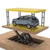 Plataforma Elevatória de Carros Tesoura Dupla Elevatória Elevador Hidráulico Fixo de Garagem Vaga de Estacionamento Escondida Residencial