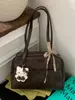 Bolsa Grande de Grande Capacidade para Deslocamento Transfronteiriço Feminina 2026 Nova Casual Versátil Bolsa de Ombro Bolsa Tote para Estudante Universitário