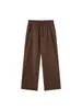 Novas Calças de Trabalho em Veludo Cotele de Estilo Americano Outono/Inverno Frescas Versáteis Casuais Largas Retas Afuniladas de Perna Larga Masculinas Homens