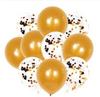 Conjunto de globos transparentes con lentejuelas y confeti de Amazon transfronterizos, decoración para bodas, suministros para fiestas de cumpleaños