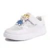 Zapatos Blancos para Niños Moda Zapatos Infantiles 2025 Nuevo Otoño Zapatos Deportivos Casuales para Niñas Zapatos Deportivos Antideslizantes para Niños
