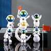 Modelo de astronauta astronauta, juguete de mano, adornos para coche, muñeca, decoración para el hogar, regalo de cumpleaños
