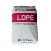 Grânulos de Plástico de Polietileno LDPE Coreia LG FB3000 LB5000 Filme Antiaderente Revestimento de Papelão