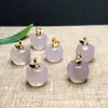 Ágata Vermelha Maçã Pingente Pequeno DIY Colar Pulseira Acessórios Pingente Pequeno Pulseira com Pingentes Acessórios Joias Pequeno Pingente