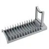 Cross-border Hot Selling Novo Dobrável Drenagem Tigela Rack Cozinha Doméstico Armazenamento Rack Tigela Prato Dreno Armazenamento Rack Fábrica Outlet