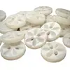 Botões Florais de Miçangas Coloridas com Dois Furos Resina Perolada Acessórios de Joia Cardigan de Tricô Forro de Roupa Manga Gola Botões Pequenos
