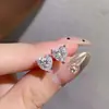 Pendientes Pequeños de Tachuela Corazón de Amor con Circonita Plata de Ley S925 Chapada en Oro de 18K Estilo Japonés Clásico Pendientes Simples Populares Joyería