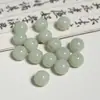 Cuentas Redondas de Resina con Agujero Recto, Estilo Chino Degradado, Nuevas Pulseras DIY Estilo Chino, Cuentas Sueltas Color Café Otoño e Invierno, Colores de Cuentas Hechas a Mano para DIY