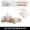 Cama de Felpa para Gato Estilo Moderno Simple Color Crema 2025 Nueva Habitación Principal Cama Doble de 1.8m Apartamento Pequeño Cama de Presión de Aire