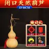 Adorno de Calabaza Natural, Calabaza Silvestre Grande Pura Natural, Colgante de Calabaza Feng Shui para el Hogar que Atrae Riqueza para la Sala de Estar, Calabaza con Cabeza de Dragón