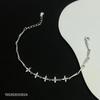 Pulsera de plata de ley 925 con trébol de cuatro hojas. Diseño exclusivo para niña. Moda de alta gama. Pulsera exquisita y personalizada. Pulsera versátil.