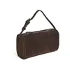 2026 Nuevo Bolso Portabolígrafos de Piel de Vaca Mate Bolso Cilindro Mini Bolso de Mano para Teléfono Móvil Bolso Pequeño para Mujer Bolso Cuadrado Pequeño