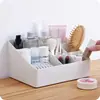 Caixa Organizadora de Mesa com Grande Capacidade para Organizar Cosméticos, Controles Remotos, Itens Diversos e Porta-Canetas; Caixa Organizadora Compartimentada para a Sala de Estar