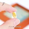 Pu Zuoqiang Color-Preserving Arena Dorada Accesorios DIY con Diamantes, Cristal Natural, Osa Mayor, Torre Wenchang, Cuentas Espaciadoras con Agujero Pasante en Forma de Corazón