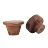 Venta al por mayor de fabricantes de tiradores de madera para armarios, puertas de gabinetes, mesas de cajones, tiradores simples de madera maciza en forma de T