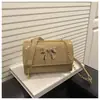 Bolso de Moda Estilo Coreano para Mujer 2026 Nuevo Modelo Simple Color Sólido Bolso Cuadrado Pequeño de Viaje Elegante Bolso Cruzado con Cadena
