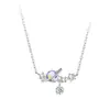 Collar de Planeta para mujer 2024 Nueva cadena para clavícula lujo ligero nicho simple colgante de ensueño regalo de cumpleaños para novia