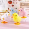 Pollo de Peluche Sin Alas Pollo Saltador Cadena de Juguete Espiral de Pollo de Peluche Juguete de Puesto de Explosiones de Pollo Venta al por Mayor