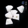 Suministro directo de fábrica 4-10 mm Nuevas cuentas triangulares cristal de vidrio cuentas sueltas tridimensionales accesorios para joyería DIY pendientes