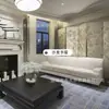 Móveis de Hotel Tulipa Quarto Padrão Conjunto Completo para Reforma de Quarto de Hóspedes Apartamento Cama Grande Cinco Estrelas Mobiliário B&B Cama de Casal Fábrica de Móveis