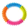 Juguete para morder para perros de material TPR de cuatro colores No tóxico Resistente a la mordida Suministros para mascotas Fabricante Admite Procesamiento Personalizado