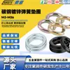 Arandelas de resorte galvanizadas de acero al carbono Grado 8.8, Arandelas de resorte abiertas Serie M2M3M4M5-M36, Juntas de arandela de resorte