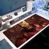 Suministro Directo de Fábrica Alfombrilla de Ratón Estilo Ilustración Iron Man Grande Antideslizante Alfombrilla de Ratón para Juegos Creativa Resistente a Manchas Pad de Escritorio