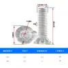 Tornillo de Máquina de Plástico Aislado de Acrílico PMMA Transparente con Cabeza Avellanada Phillips M2.5~M8 Estándar de Guangdong Yb819