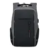 Bolsa de negócios masculina transfronteiriça, bolsa para laptop, mochila multifuncional com porta USB, grande capacidade, pode ser impressa com logotipo