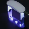 Lâmpada UV LED para Unhas Gel Cura Dupla Banda UV Lâmpada de Fototerapia UV Dobrável Portátil Lâmpada de Unha Vestível