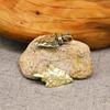Latão Puro Cobre Indiano Flecha Chaveiro Artesanal Ponta de Lança Artesanato Antigo Pingente Criativo Personalizado