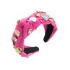 Diadema Transfronteriza Nueva de San Valentín Diamante Barroco Temperamento Dulce Accesorios de Amor Combinables Accesorios para el Cabello de Vacaciones