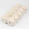 Producción de línea de paquete zongzi hilo de algodón de dos colores de 1.5 mm y 6 hebras cuerda para salchicha color tocino bola de hilo cuerda para zongzi