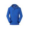 Chaqueta con capucha gruesa desmontable tres en uno, personalizable, para viajes de empresa, ropa de trabajo, moda deportiva, personalización de marca.