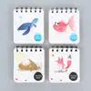 Cuaderno de espiral de animales creativo, lindo y adorable, Bloc de notas de estilo único, Diario de regalo para estudiante de primaria, Papelería al por mayor