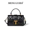 Bolsos personalizados para mujer con logo en relieve de la fábrica de origen, bolso de hombro simple y versátil, bolso cruzado pequeño cuadrado