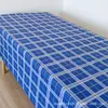 Juego de Cama de Tres Piezas 100% Algodón para Camas Individuales, Adecuado para Dormitorios y Residencias de Ancianos, con Funda de Edredón, Sábana Bajera y Funda de Almohada a Cuadros, Disponible para Venta al por Mayor